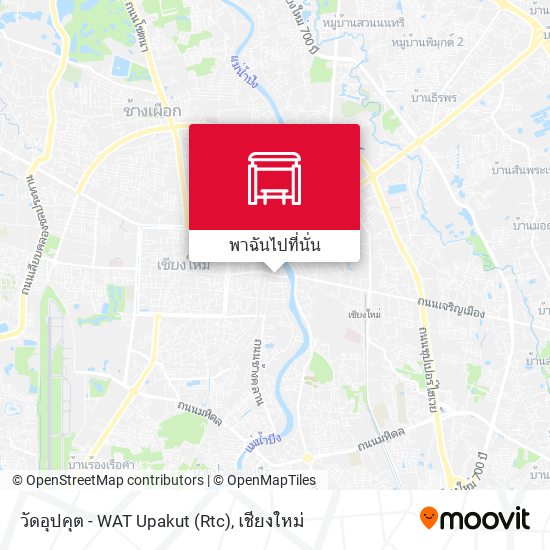 วัดอุปคุต - WAT Upakut (Rtc) แผนที่