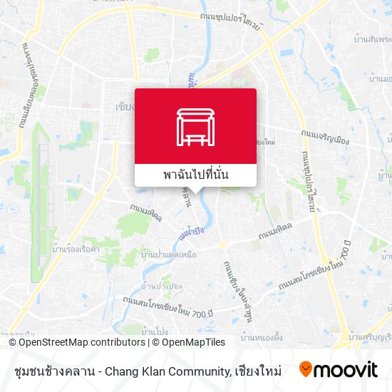 ชุมชนช้างคลาน - Chang Klan Community แผนที่