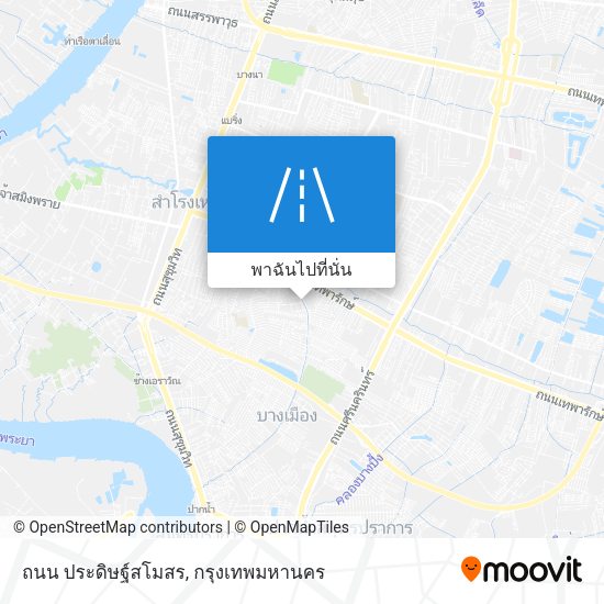 ถนน ประดิษฐ์สโมสร แผนที่