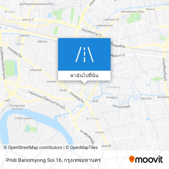 Pridi Banomyong Soi 16 แผนที่
