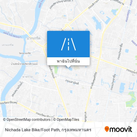 Nichada Lake Bike/Foot Path แผนที่