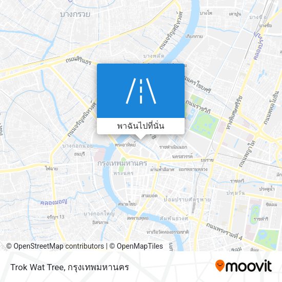 Trok Wat Tree แผนที่