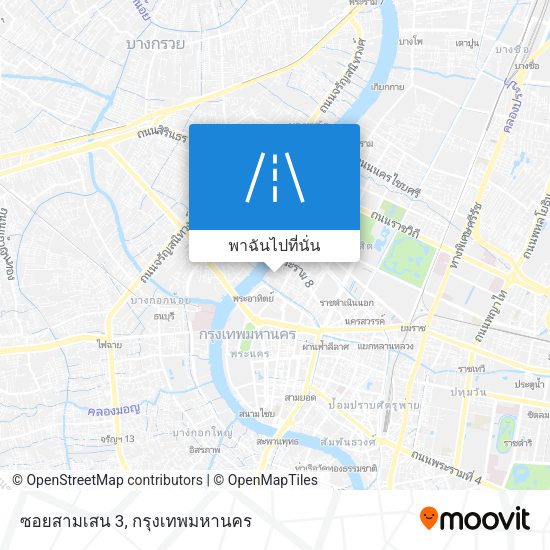 ซอยสามเสน 3 แผนที่