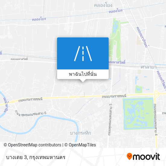 บางเตย 3 แผนที่