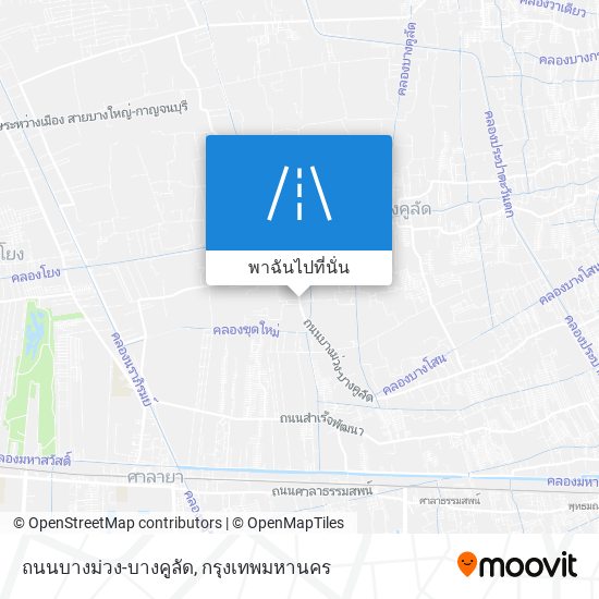 ถนนบางม่วง-บางคูลัด แผนที่