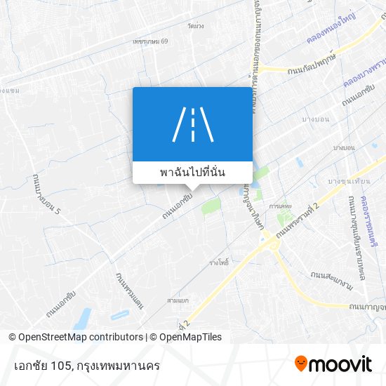 เอกชัย 105 แผนที่