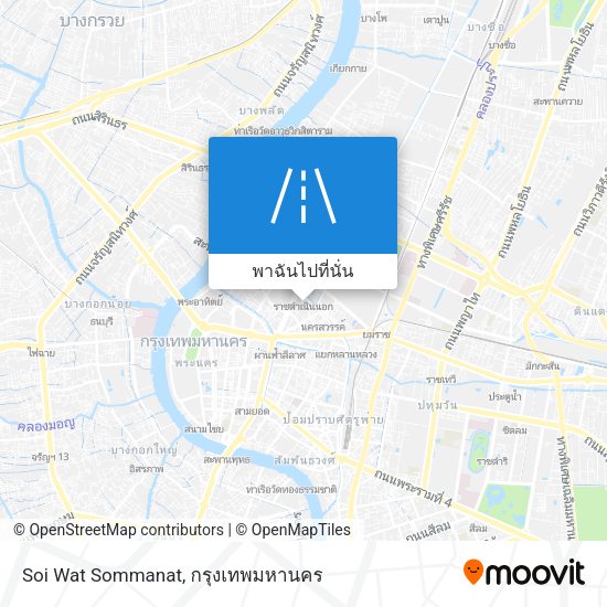 Soi Wat Sommanat แผนที่