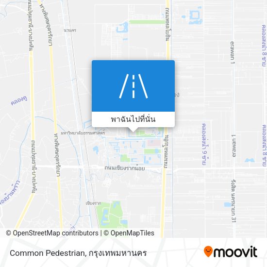 Common Pedestrian แผนที่