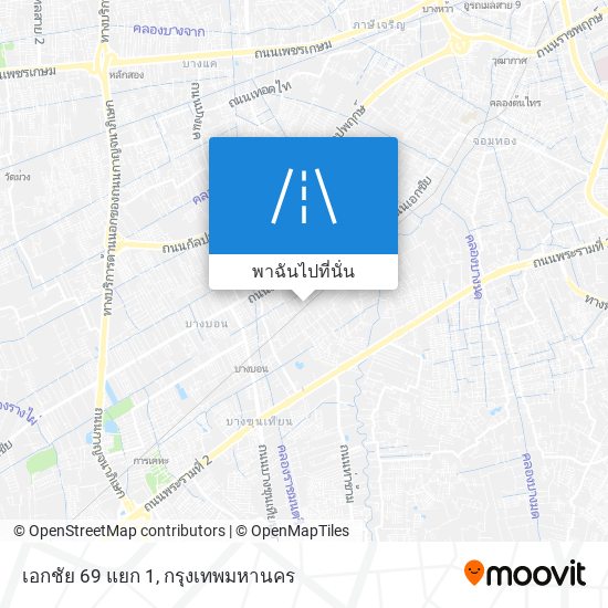 เอกชัย 69 แยก 1 แผนที่