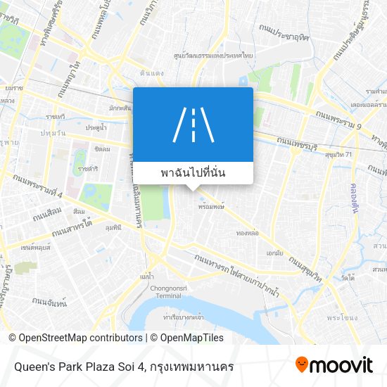 Queen's Park Plaza Soi 4 แผนที่