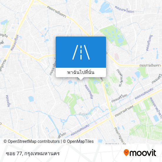 ซอย 77 แผนที่