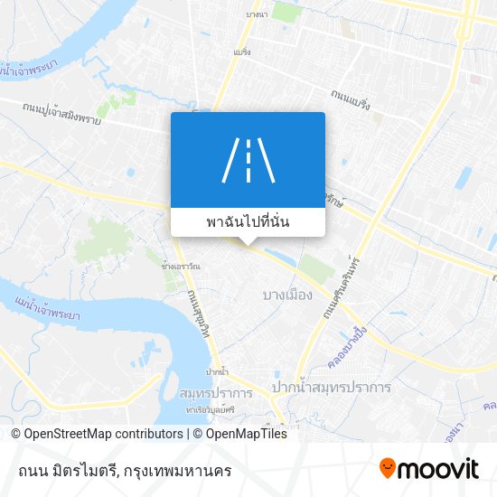 ถนน มิตรไมตรี แผนที่