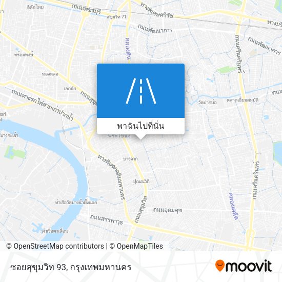 ซอยสุขุมวิท 93 แผนที่