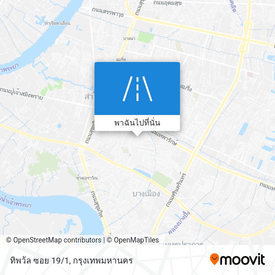 ทิพวัล ซอย 19/1 แผนที่