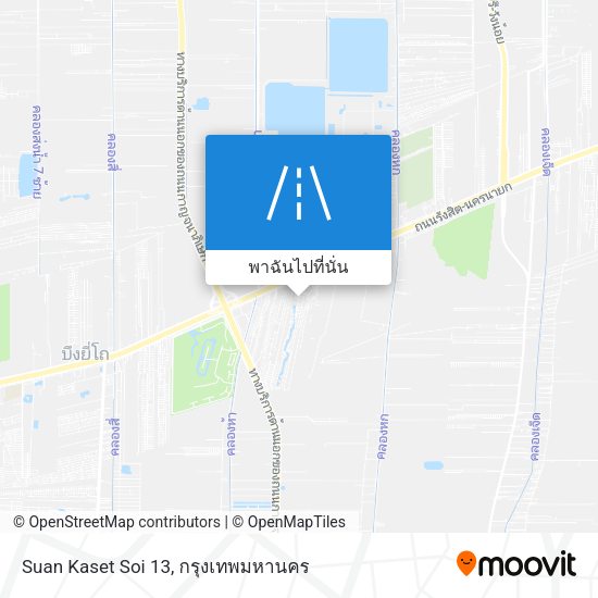 Suan Kaset Soi 13 แผนที่