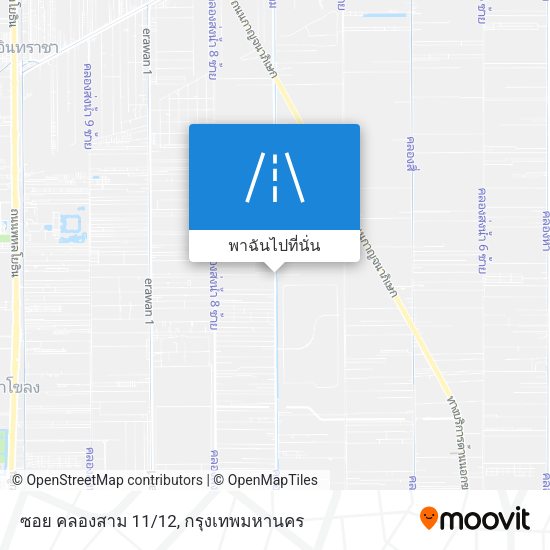 ซอย คลองสาม 11/12 แผนที่