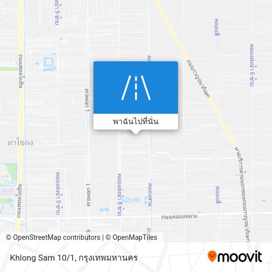 Khlong Sam 10/1 แผนที่