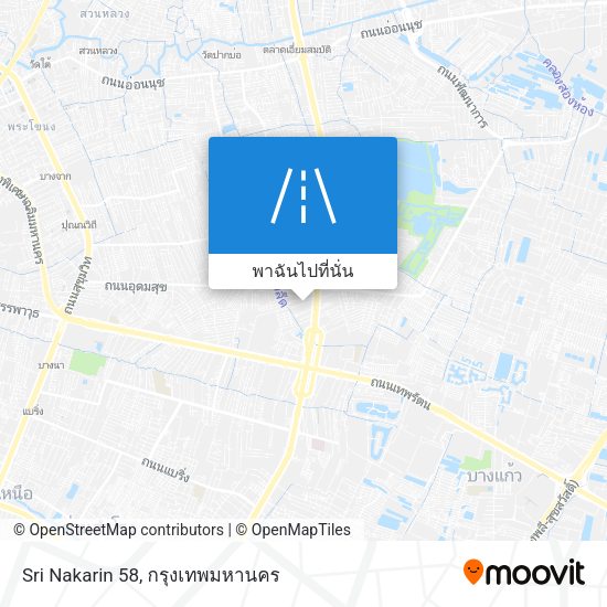 Sri Nakarin 58 แผนที่