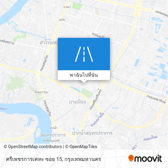 ศรีเพชรการเคหะ ซอย 15 แผนที่
