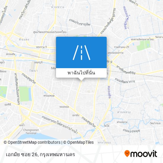 เอกมัย ซอย 26 แผนที่