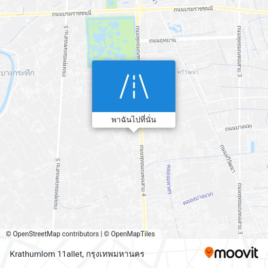 Krathumlom 11allet แผนที่