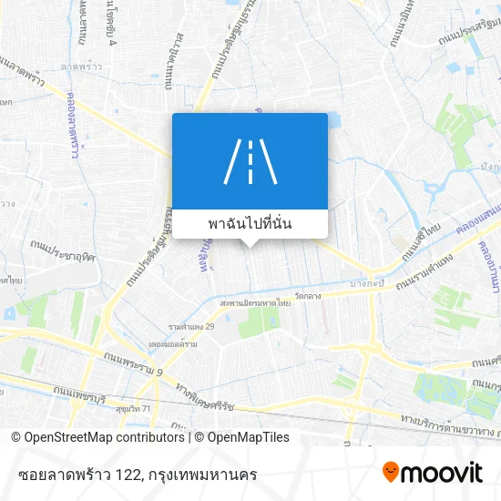 ซอยลาดพร้าว 122 แผนที่