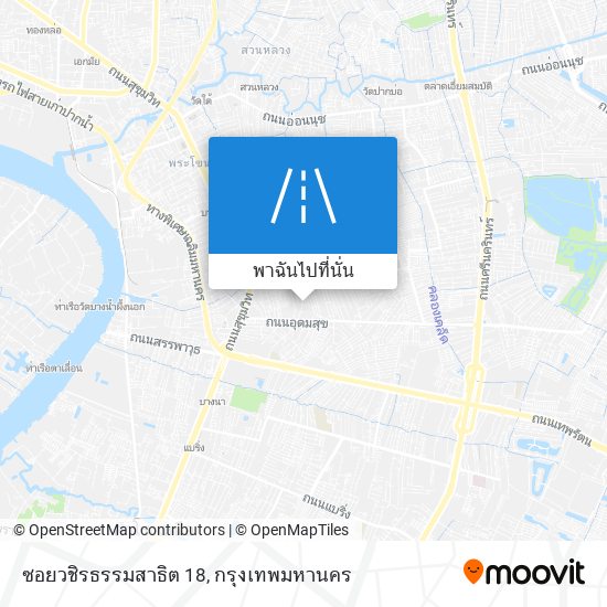 ซอยวชิรธรรมสาธิต 18 แผนที่