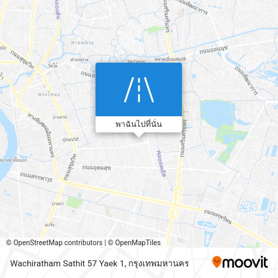 Wachiratham Sathit 57 Yaek 1 แผนที่