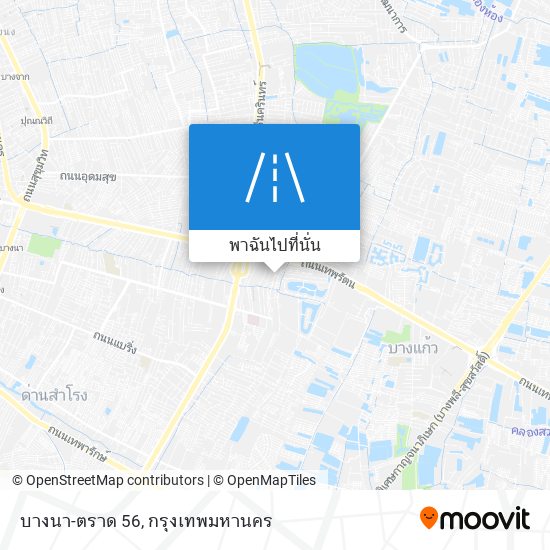 บางนา-ตราด 56 แผนที่