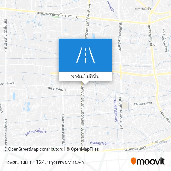 ซอยบางแวก 124 แผนที่