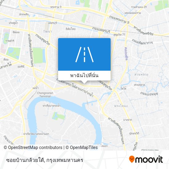 ซอยบ้านกล้วยใต้ แผนที่