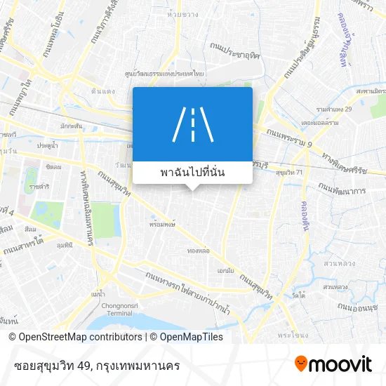 ซอยสุขุมวิท 49 แผนที่