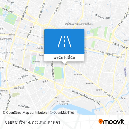 ซอยสุขุมวิท 14 แผนที่