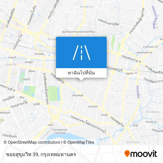 ซอยสุขุมวิท 39 แผนที่