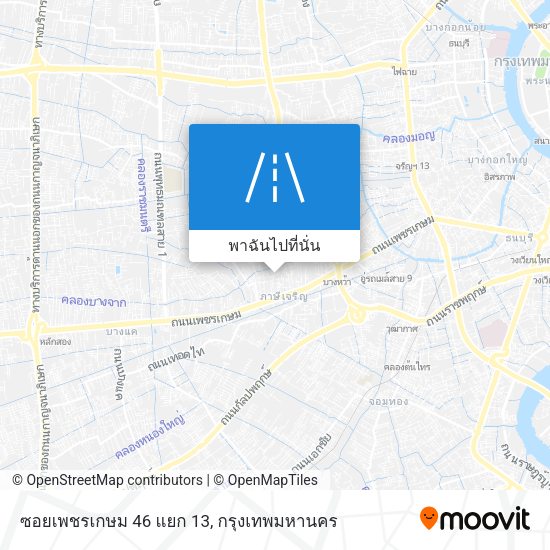 ซอยเพชรเกษม 46 แยก 13 แผนที่