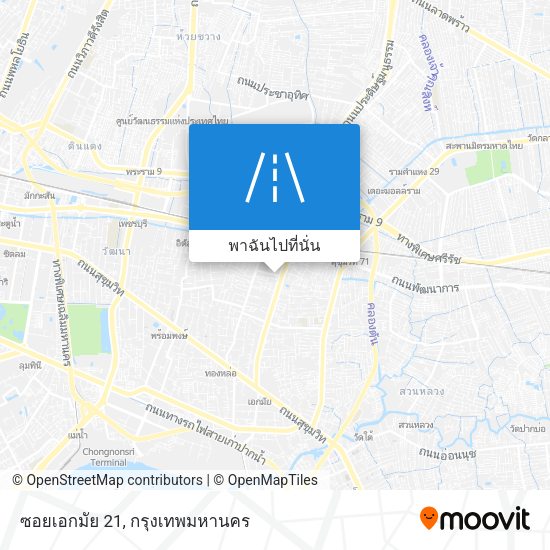 ซอยเอกมัย 21 แผนที่