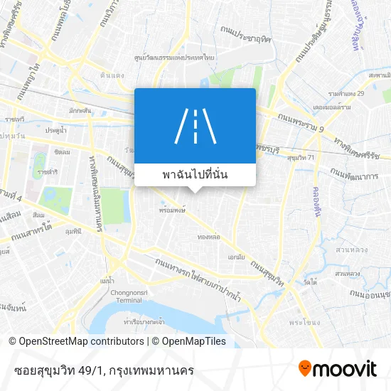 ซอยสุขุมวิท 49/1 แผนที่