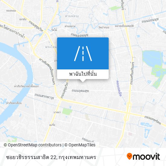 ซอยวชิรธรรมสาธิต 22 แผนที่