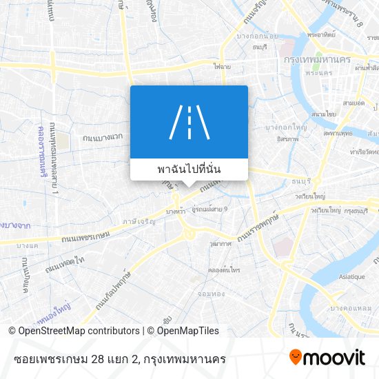 ซอยเพชรเกษม 28 แยก 2 แผนที่