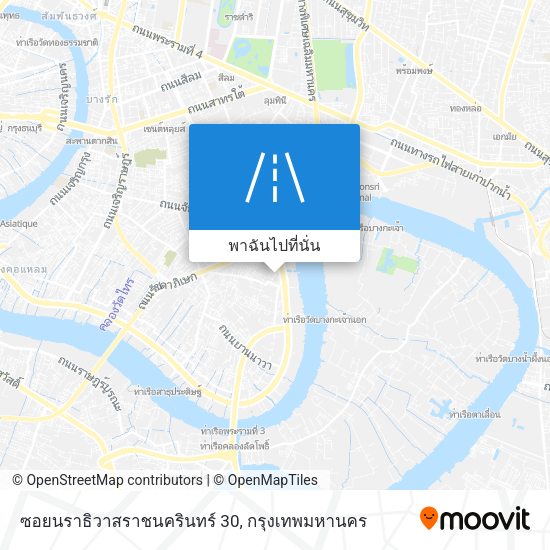 ซอยนราธิวาสราชนครินทร์ 30 แผนที่