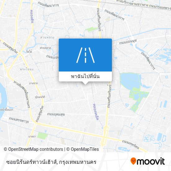 ซอยนิรันดร์ทาวน์เฮ้าส์ แผนที่