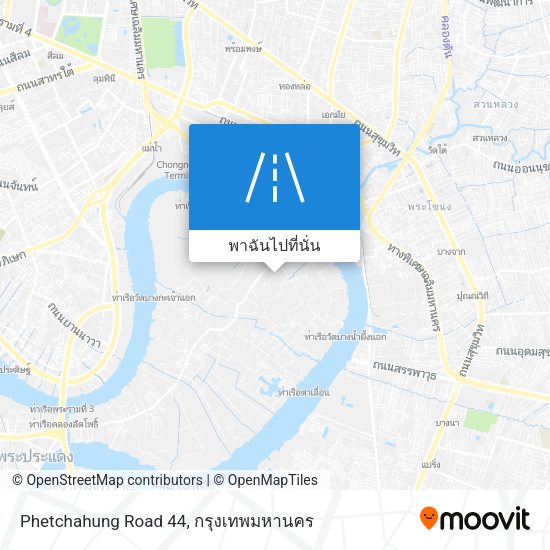 Phetchahung Road 44 แผนที่