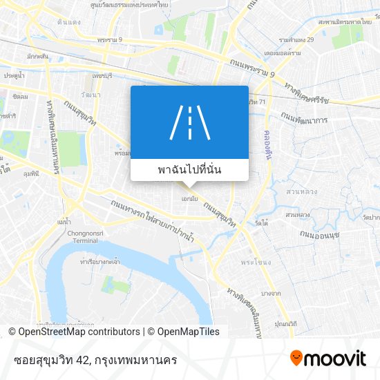 ซอยสุขุมวิท 42 แผนที่
