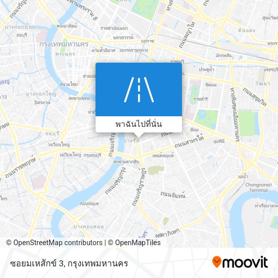 ซอยมเหสักข์ 3 แผนที่