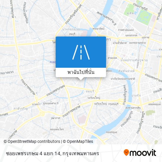 ซอยเพชรเกษม 4 แยก 14 แผนที่