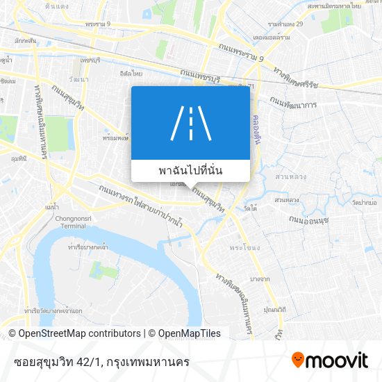 ซอยสุขุมวิท 42/1 แผนที่