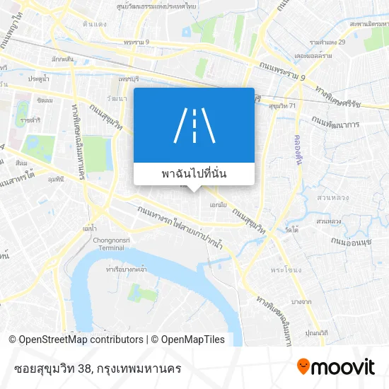 ซอยสุขุมวิท 38 แผนที่