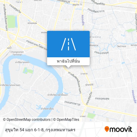 สุขุมวิท 54 แยก 6-1-8 แผนที่