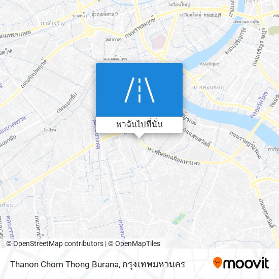 Thanon Chom Thong Burana แผนที่