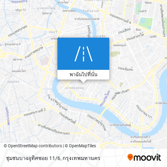 ชุมชนบางอุทิศซอย 11/6 แผนที่